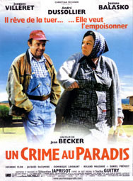 Affiche du film un crime au paradis